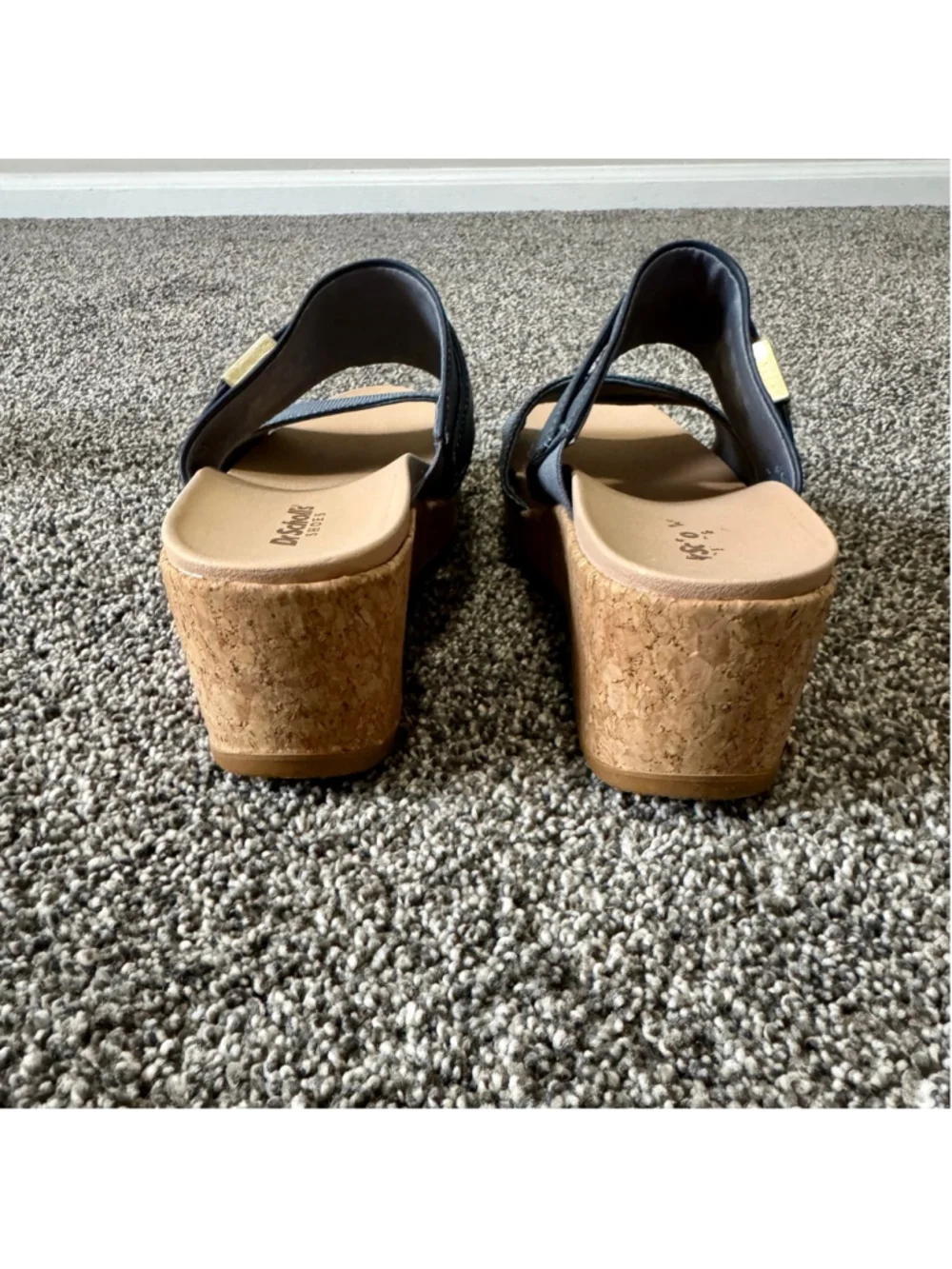 Women's Dr. Scholl's Cali Vibe Women's Sandals in Oxide Blue Size 8